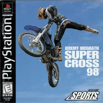 Jeremy McGrath Supercross '98 box art