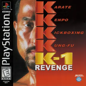 K-1 Revenge PS1 box art
