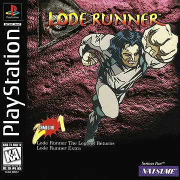 Lode Runner PS1 box art