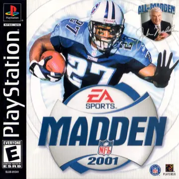 Madden NFL 2001 box art