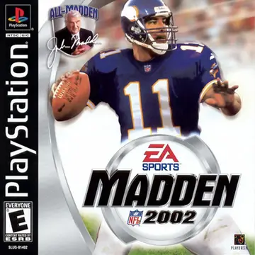 Madden NFL 2002 box art