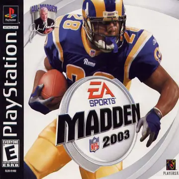 Madden NFL 2003 box art
