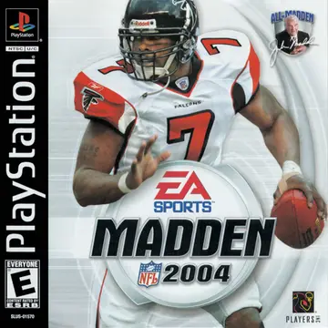 Madden NFL 2004 box art