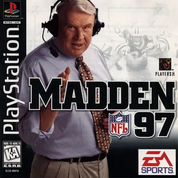 Madden NFL 97 box art