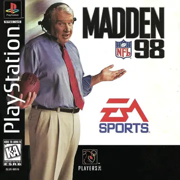 Madden NFL 98 box art
