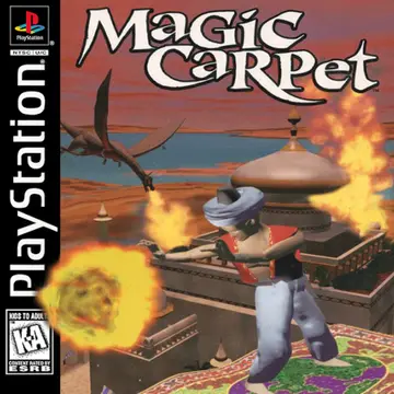Magic Carpet PS1 box art