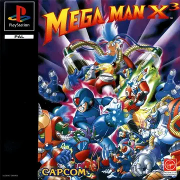 Mega Man X3 box art