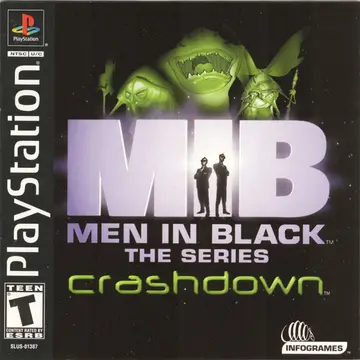 Men in Black: The Series – Crashdown PS1 box art