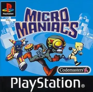 Micro Maniacs PS1 box art