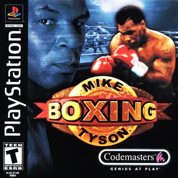 Mike Tyson Boxing PS1 box art