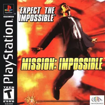 Mission: Impossible PS1 box art
