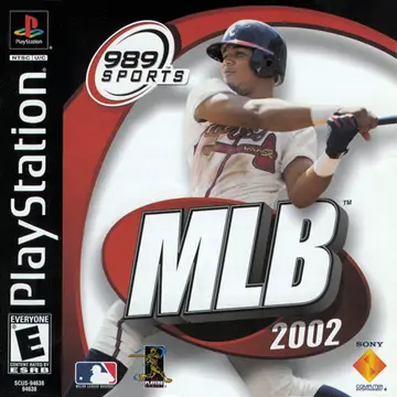 MLB 2002 PS1 box art