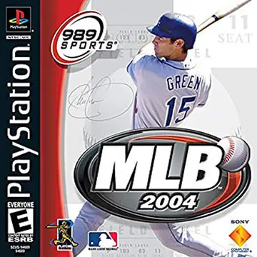 MLB 2004 PS1 box art