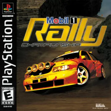 Mobil 1 Rally Championship PS1 box art