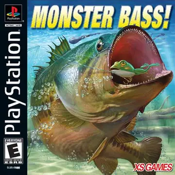Monster Bass PS1 box art