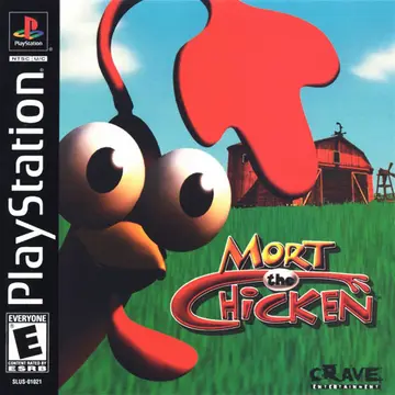 Mort the Chicken PS1 box art