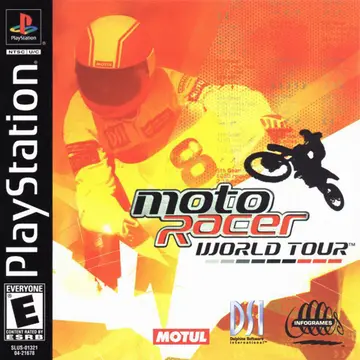 Moto Racer World Tour PS1 box art
