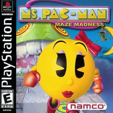 Ms. Pac-Man Maze Madness box art