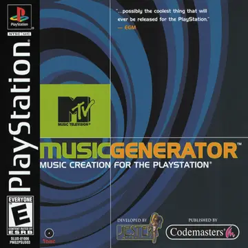 MTV Music Generator PS1 box art