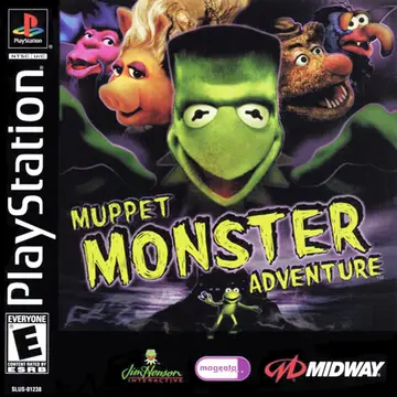 Muppet Monster Adventure PS1 box art