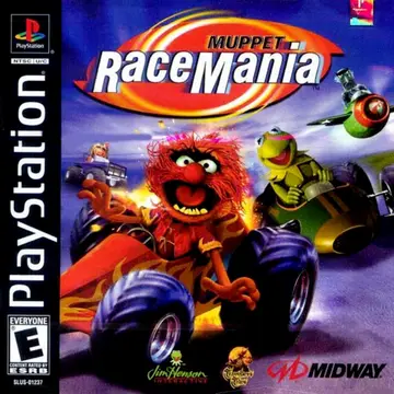 Muppet RaceMania PS1 box art