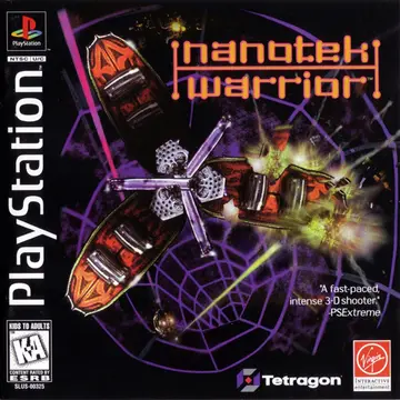 NanoTek Warrior PS1 box art