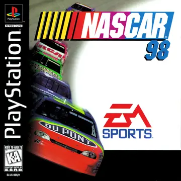 NASCAR 98 PS1 box art