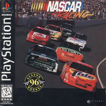 NASCAR Racing PS1 box art