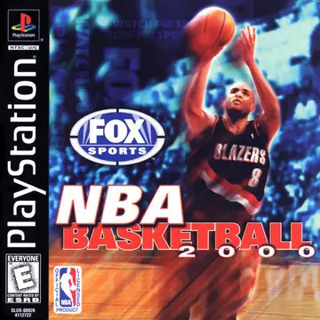 NBA Basketball 2000 PS1 box art