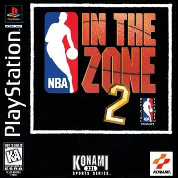 NBA In the Zone 2 box art