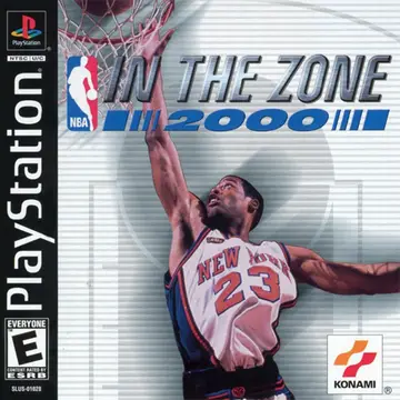 NBA in the Zone 2000 box art