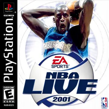 NBA Live 2001 box art