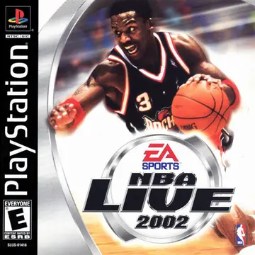 NBA Live 2002 box art