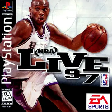 NBA Live 97 box art
