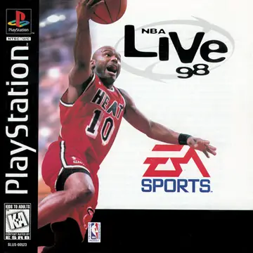 NBA Live 98 box art