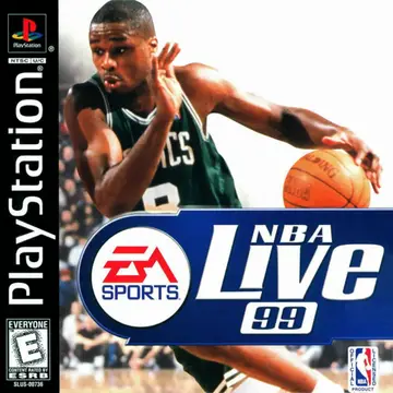 NBA Live 99 box art