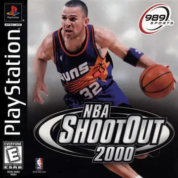 NBA ShootOut 2000 PS1 box art