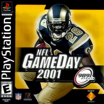 NFL GameDay 2001 box art