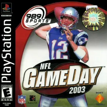 NFL GameDay 2003 box art