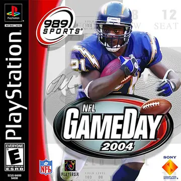NFL GameDay 2004 box art