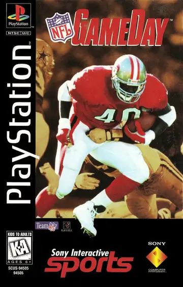 NFL GameDay PS1 box art
