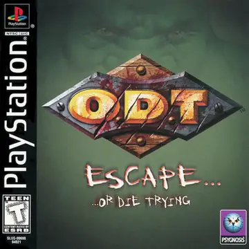 O.D.T. PS1 box art