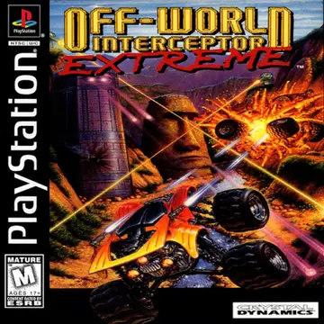 Off-World Interceptor PS1 box art