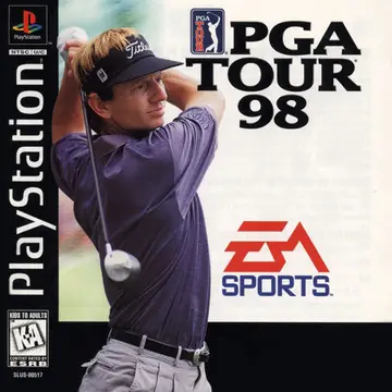 PGA Tour 98 PS1 box art