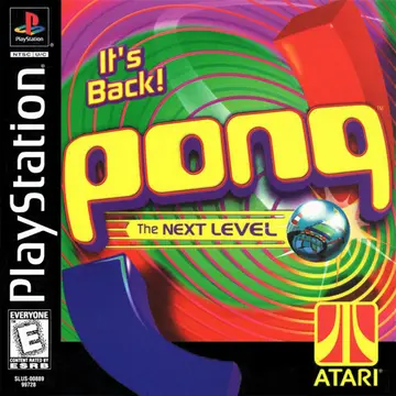 Pong: The Next Level PS1 box art