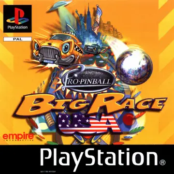 Pro Pinball: Big Race USA box art