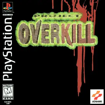 Project Overkill PS1 box art