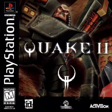 Quake II PS1 box art