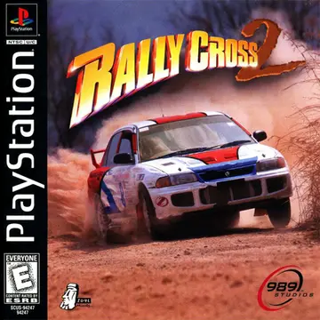 Rally Cross 2 PS1 box art