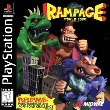 Rampage World Tour box art